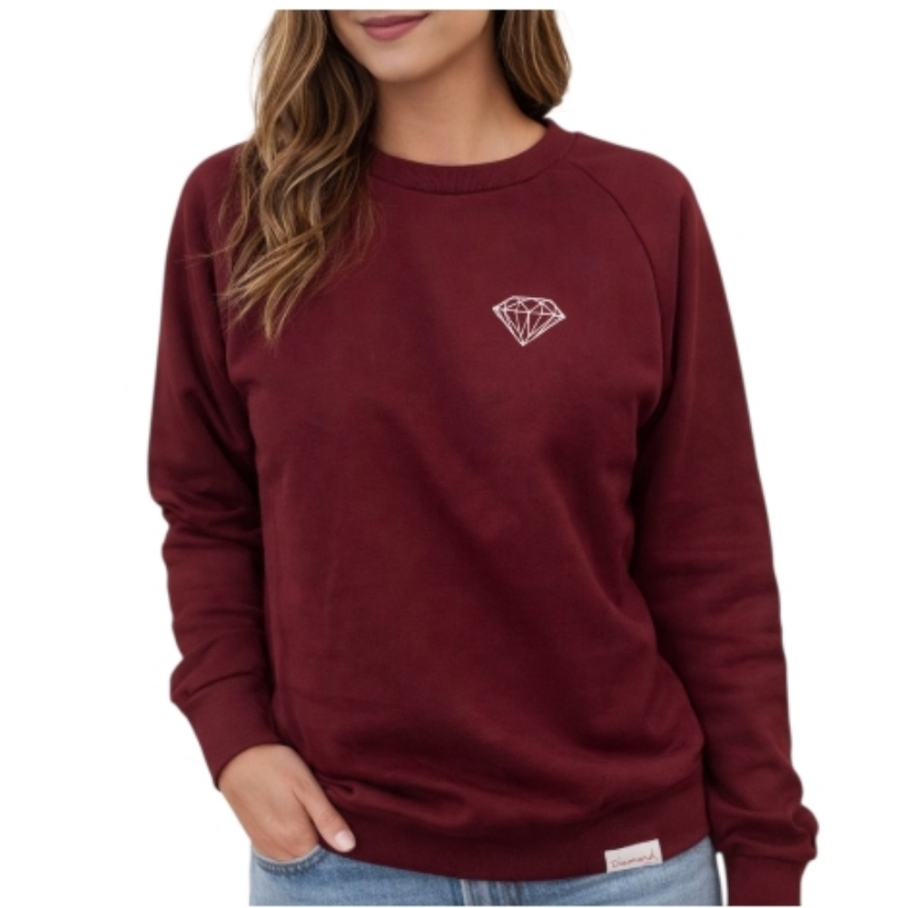 Diamond Supply Co Women's Casual Crewneck‎ Sweatshirt